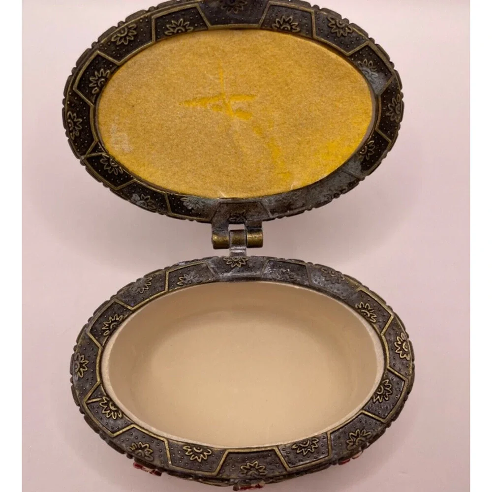 Victorian Boot Trinket Box, Hinged